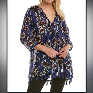 EUC! RO’S GARDEN Seychelles tunic. Size S.